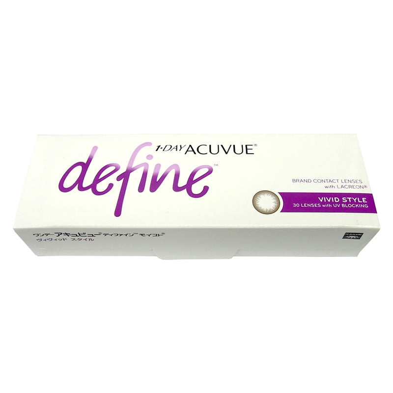 1 Day Acuvue Define with LACREON Contact Lenses (Vivid)