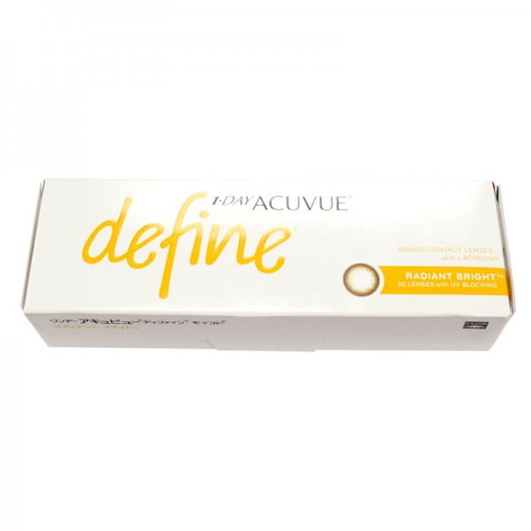 1 Day Acuvue Define with LACREON Contact Lenses (Radiant Bright)